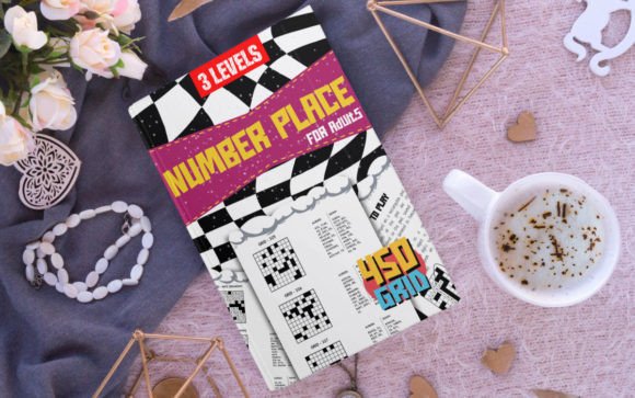 Download Number Place Book Cover Template - Premium Bundle